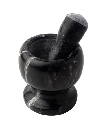 Mermer Havan Ayaklı Model Siyah - 401