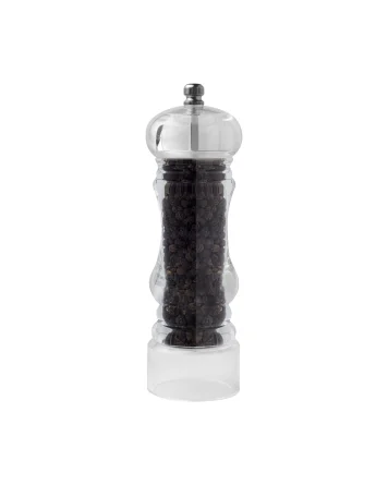 Akrilik Tuz / Karabiber Değirmeni Baharat Öğütücüsü - 14 Cm - 201